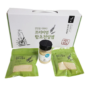 비온뒤첫소금 프라임 1호(함초300g 2p+함초200g 1p)