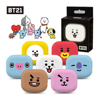 매직 BT21 캐릭터 무선 LED 휴대용 칫솔살균기