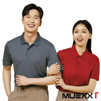 MUNT19 쿨론 소매 삼봉 주머니X (반팔)