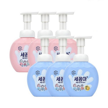 세꼼마 버블 거품 핸드워시 250ml 칼라스티커부착포함