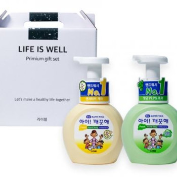 라이웰 아이깨끗해 핸드워시 250ml x 2P(파우더향+청포도향)