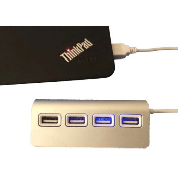 MP 알루미늄 USB 2.0 고속 멀티4포트 USB허브 CBH251