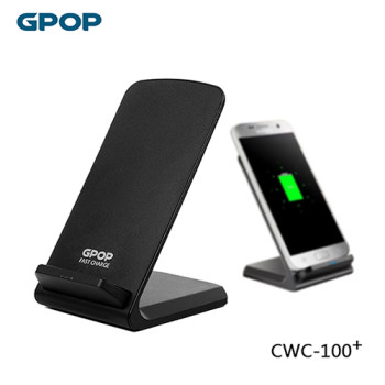 [고속충전]GPOP 15w 듀얼코일 고속무선충전기 CWC-100