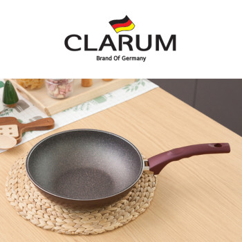 독일 크라움 [CLARUM] 열센서 스톤코팅 인덕션 궁중팬 26cm