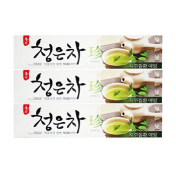 애경2080청은차치약 120g 3P