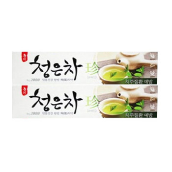 애경2080청은차치약 120g 2P